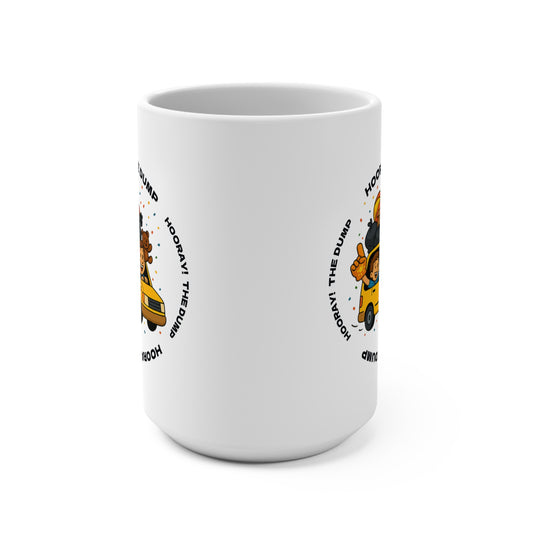 Hooray! The Dump Mug - 15 oz ceramic mug product image 2