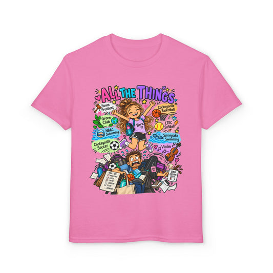 All The Things Kids T-shirt in Azalea | 66 Percent