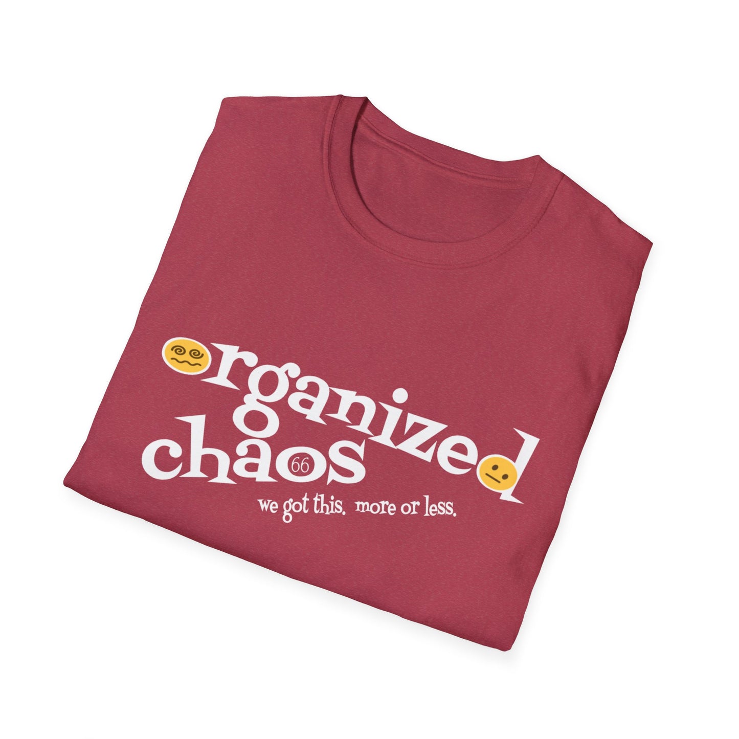 Organized Chaos Cotton Tee - 66 Percent