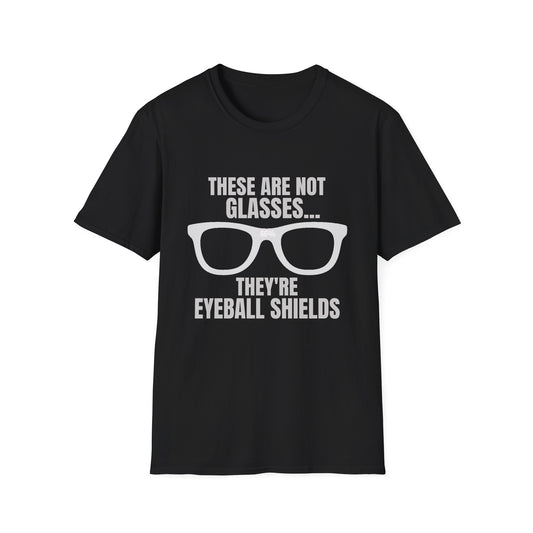 Eyeball Shields Cotton T-shirt in Black | 66 Percent