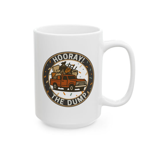 Hooray! The Dump Patch Mug - 66 Percent