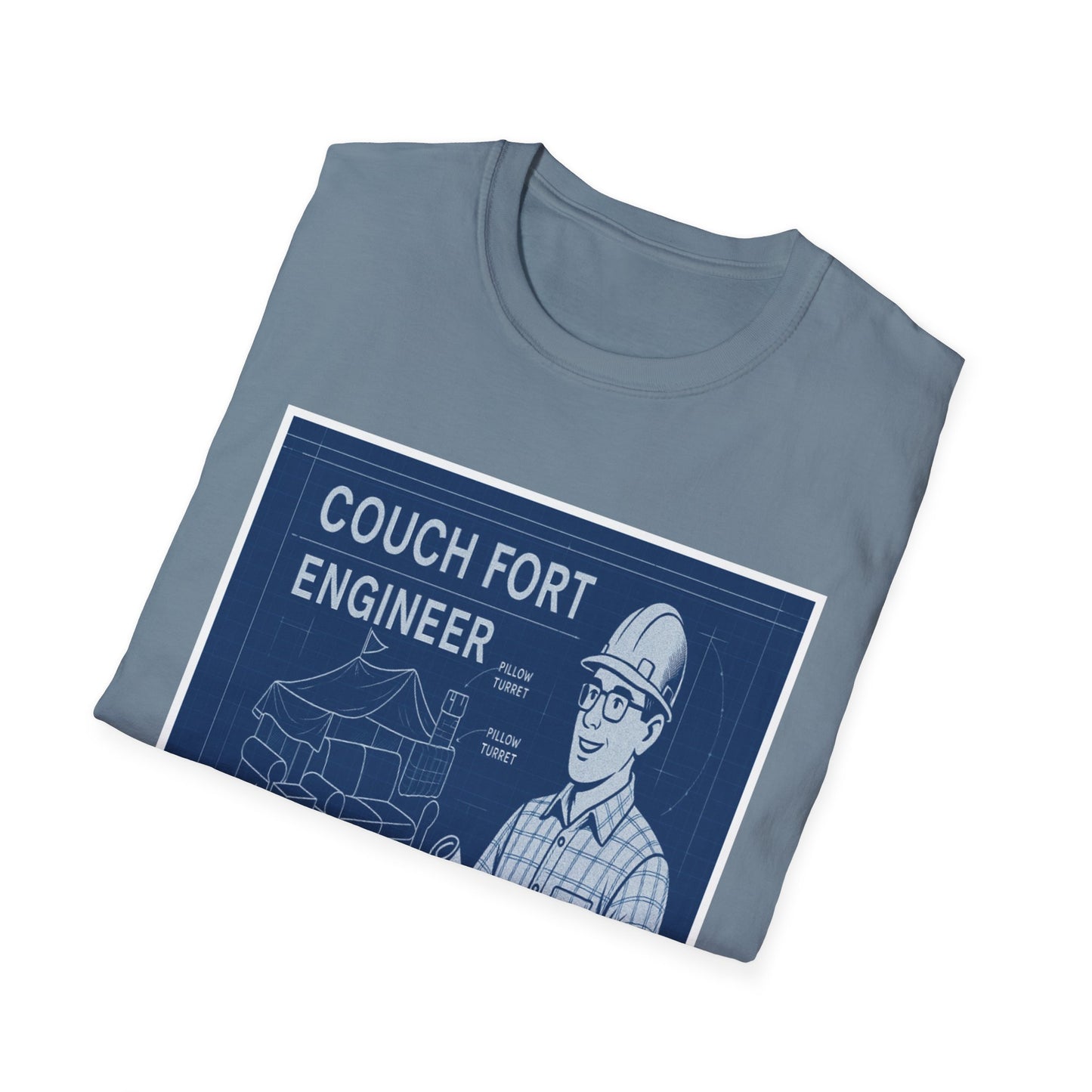 Overboard Dad Fort Cotton Tee - 66 Percent