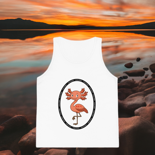 Axolingo 66% Kids Jersey Tank Tee Top - 66 Percent