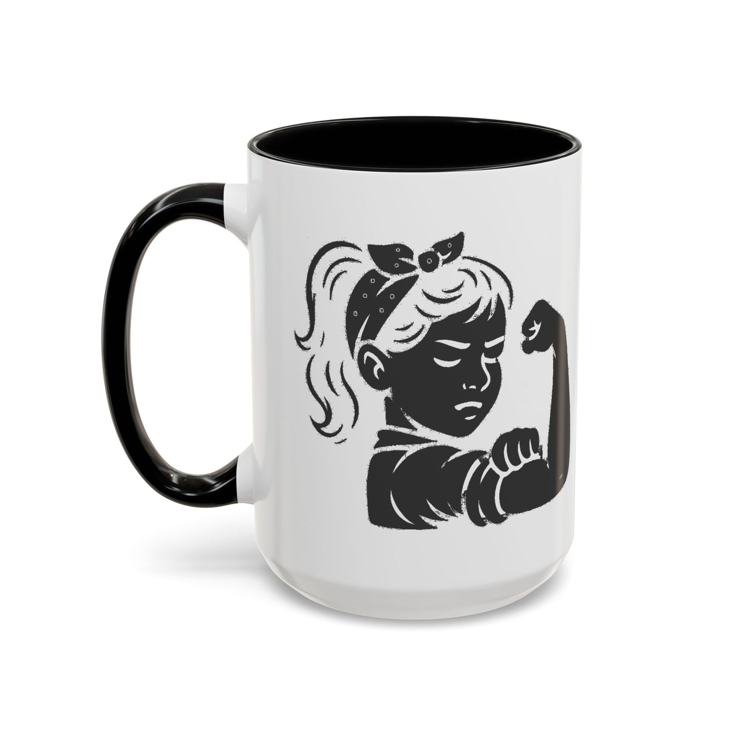 Raising Strong Little Girls Mug - 66 Percent