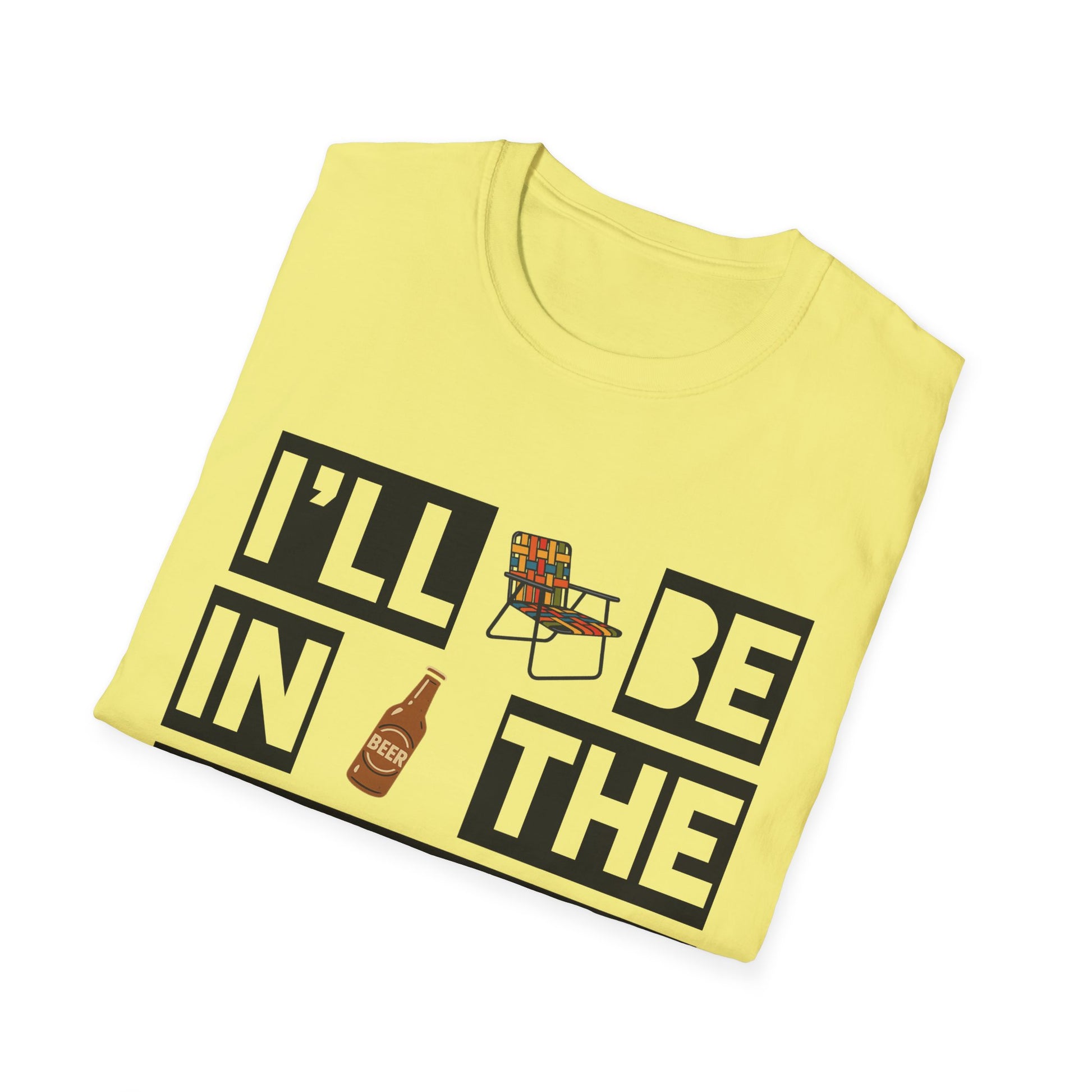 I'll Be In The Garage Cotton Tee - 66 Percent