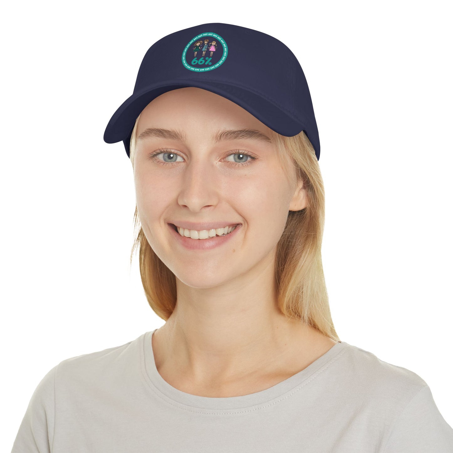 Original Design Improved 66% Fun Low Profile Baseball Cap - 66 Percent