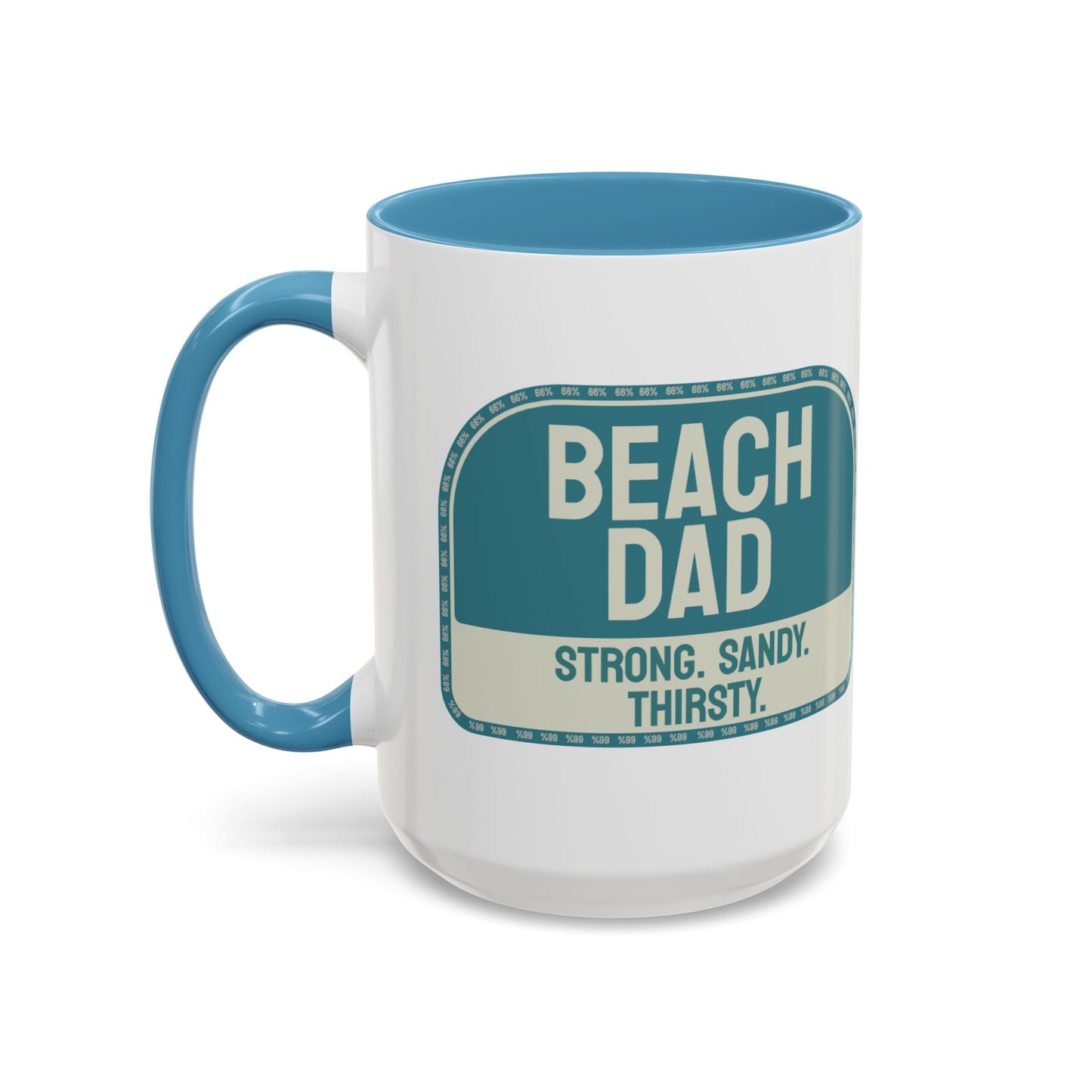 Beach Dad Logo Mug - 66 Percent