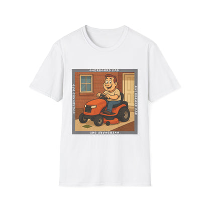 Overboard Dad Mower Cotton Tee - 66 Percent
