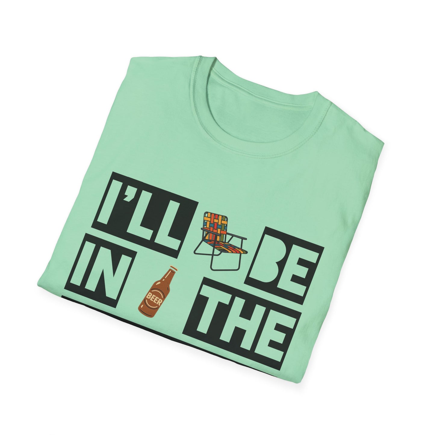 I'll Be In The Garage Cotton Tee - 66 Percent
