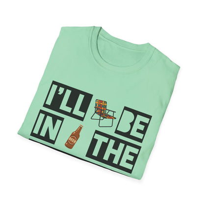 I'll Be In The Garage Cotton Tee - 66 Percent