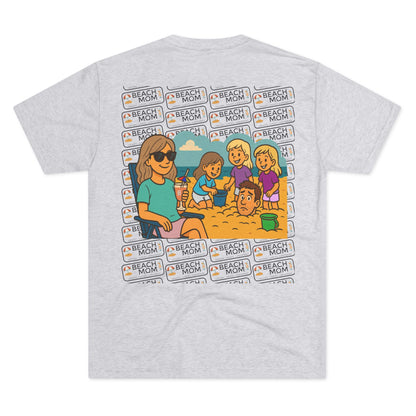 Beach Mom Anthem Tri-Blend Tee - 66 Percent