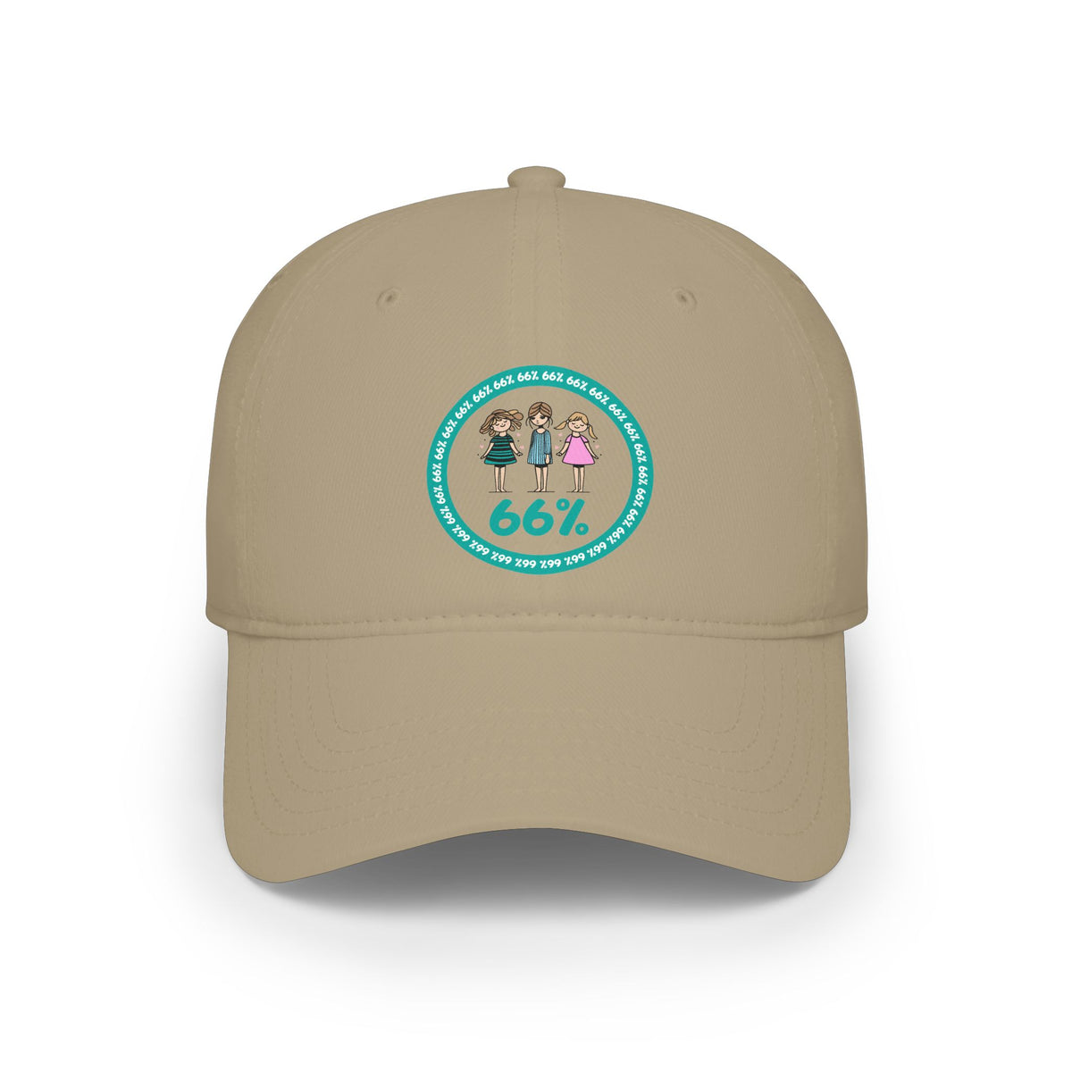 Original Design 3 Girls Hat in Khaki | 66 Percent