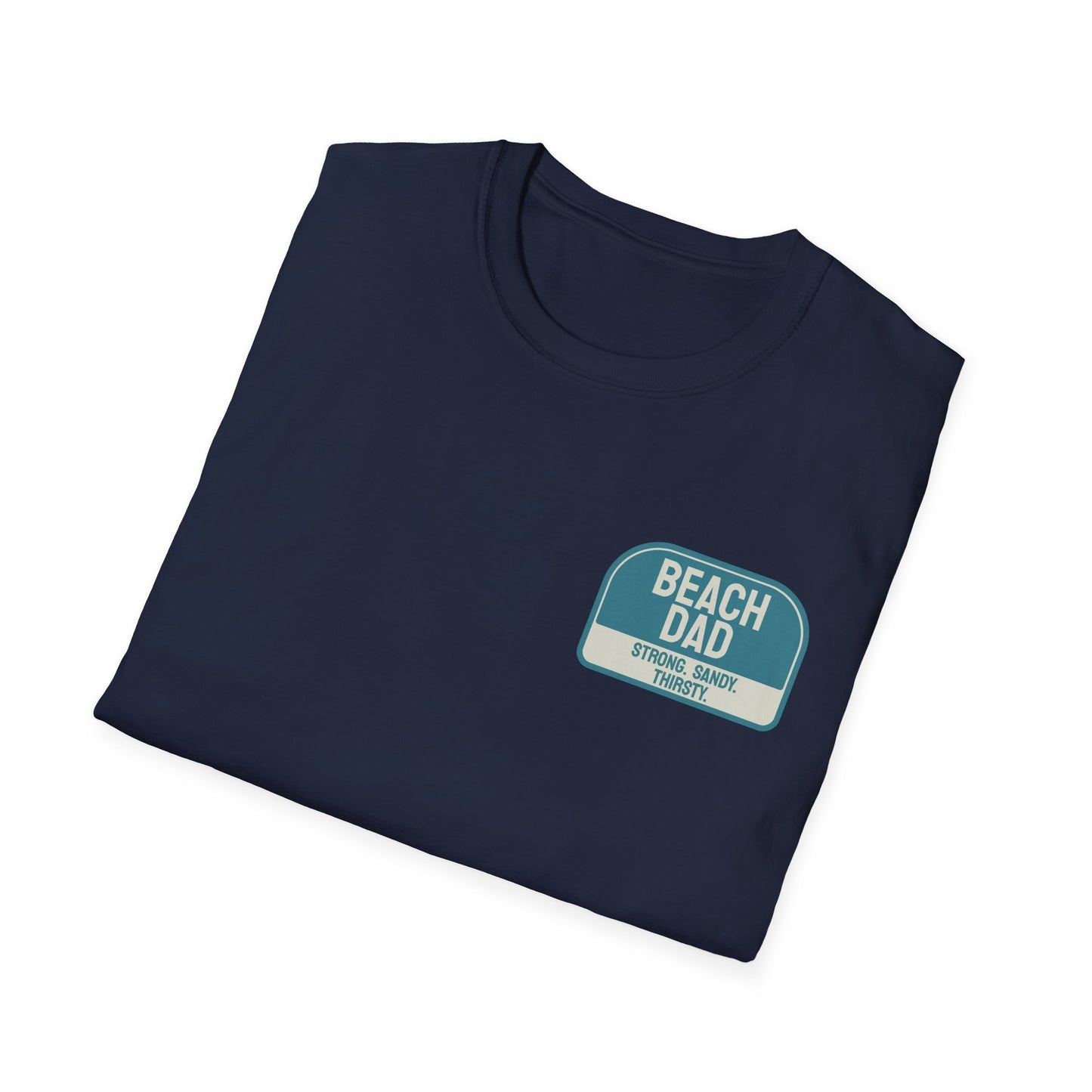 Beach Dad Logo Cotton Tee - 66 Percent