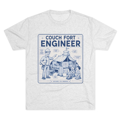 Overboard Dad Fort 66% Tri-Blend Tee