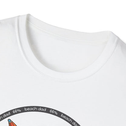 Beach Dad Original Cotton Tee - 66 Percent