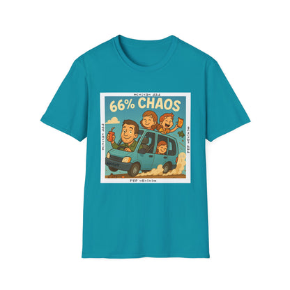 Minivan Dad Chaos Cotton Tee - 66 Percent