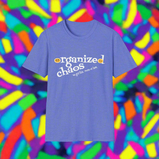 Organized Chaos Cotton Tee - 66 Percent