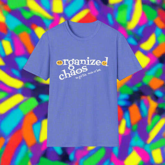 Organized Chaos Cotton Tee - 66 Percent