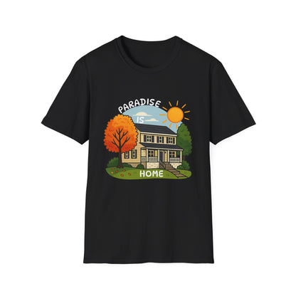 Paradise Is Home Cotton Tee - 66 Percent