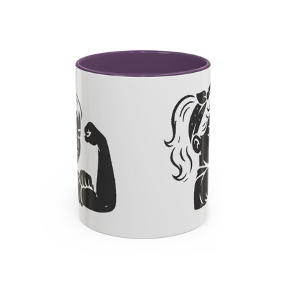 Raising Strong Little Girls Mug - 66 Percent