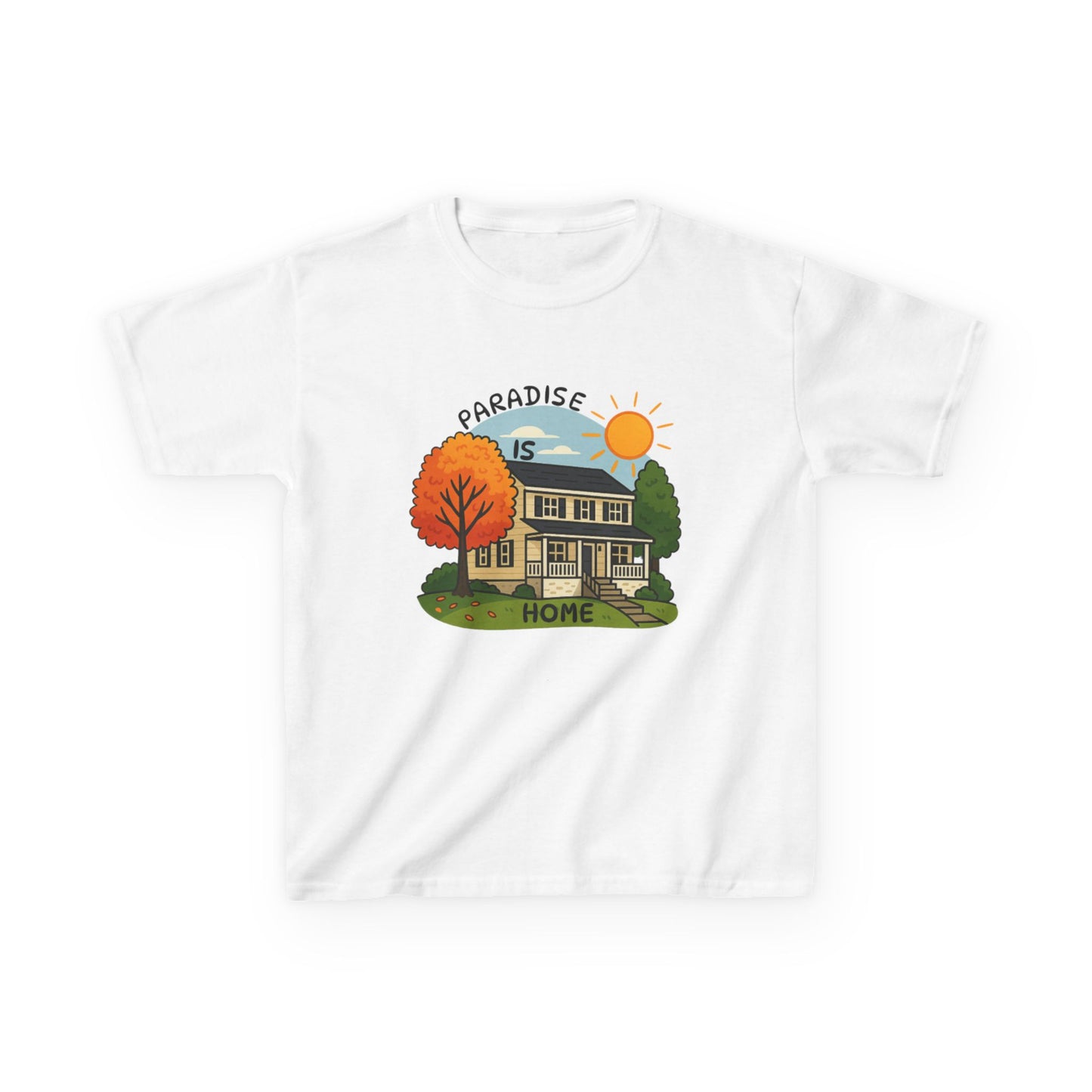 Paradise Is Home Kids Tee - 66 Percent