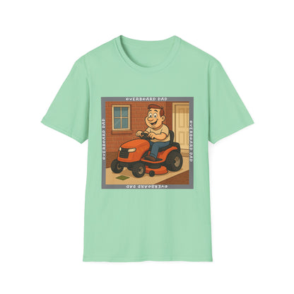 Overboard Dad Mower Cotton Tee - 66 Percent