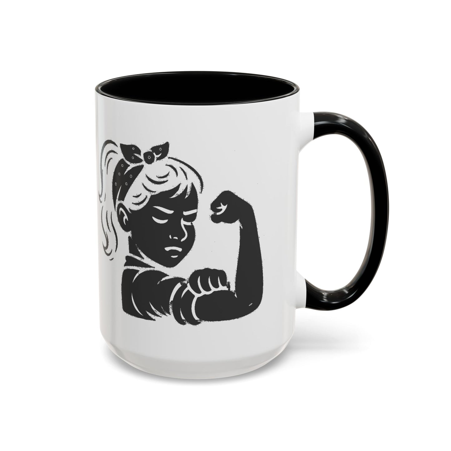 Raising Strong Little Girls Mug - 66 Percent