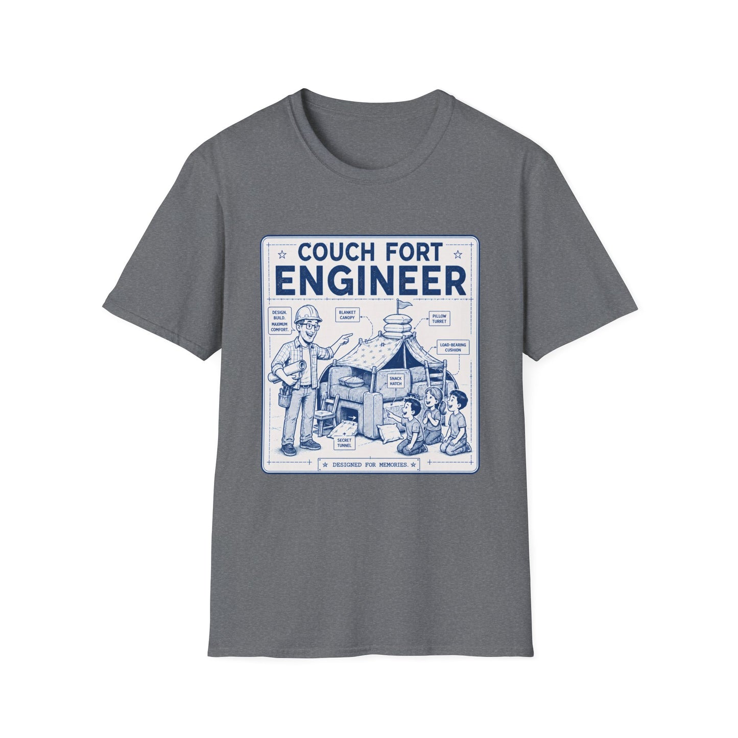 Overboard Dad Fort Cotton Tee