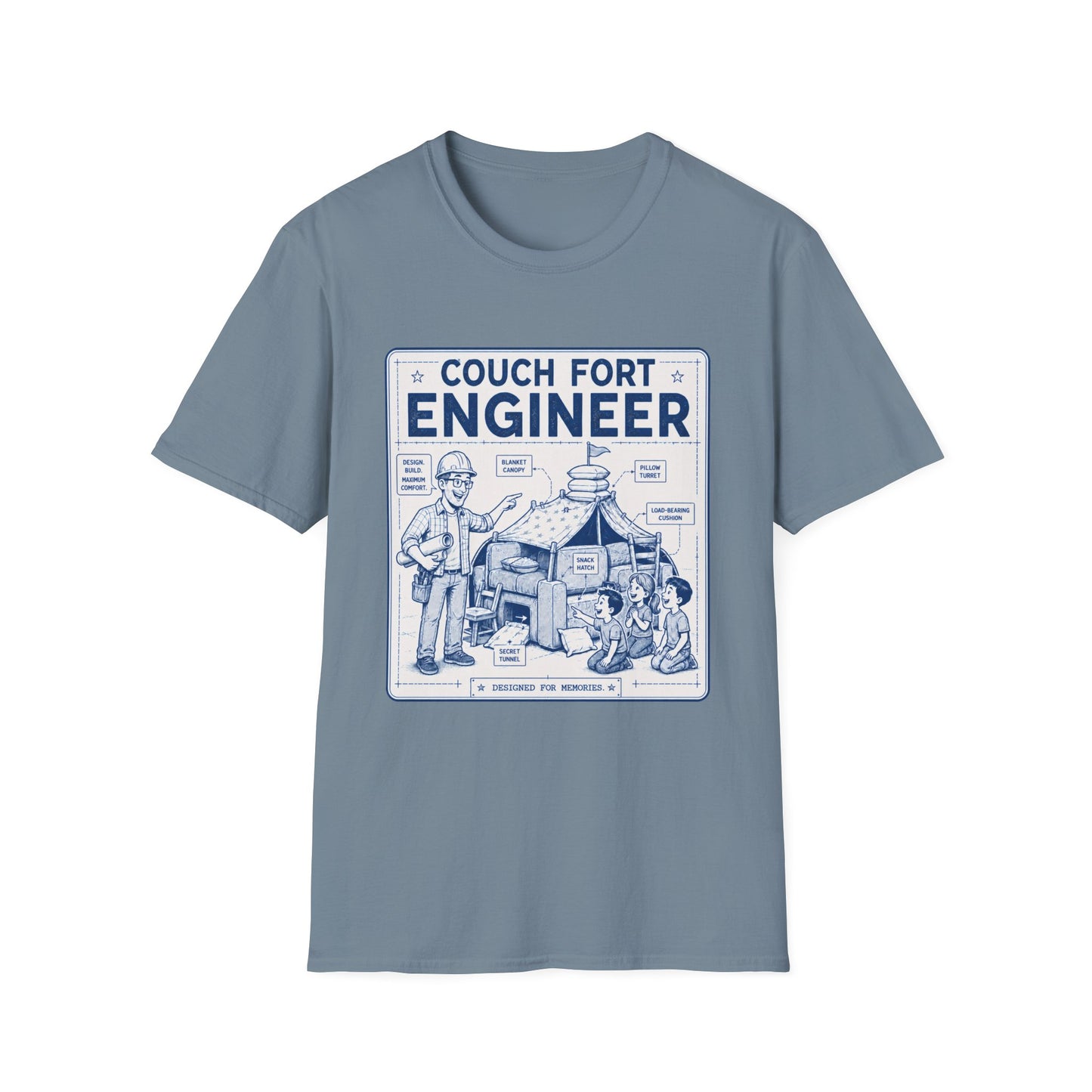 Overboard Dad Fort Cotton Tee