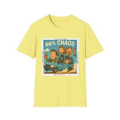 Minivan Dad Chaos Cotton Tee - 66 Percent