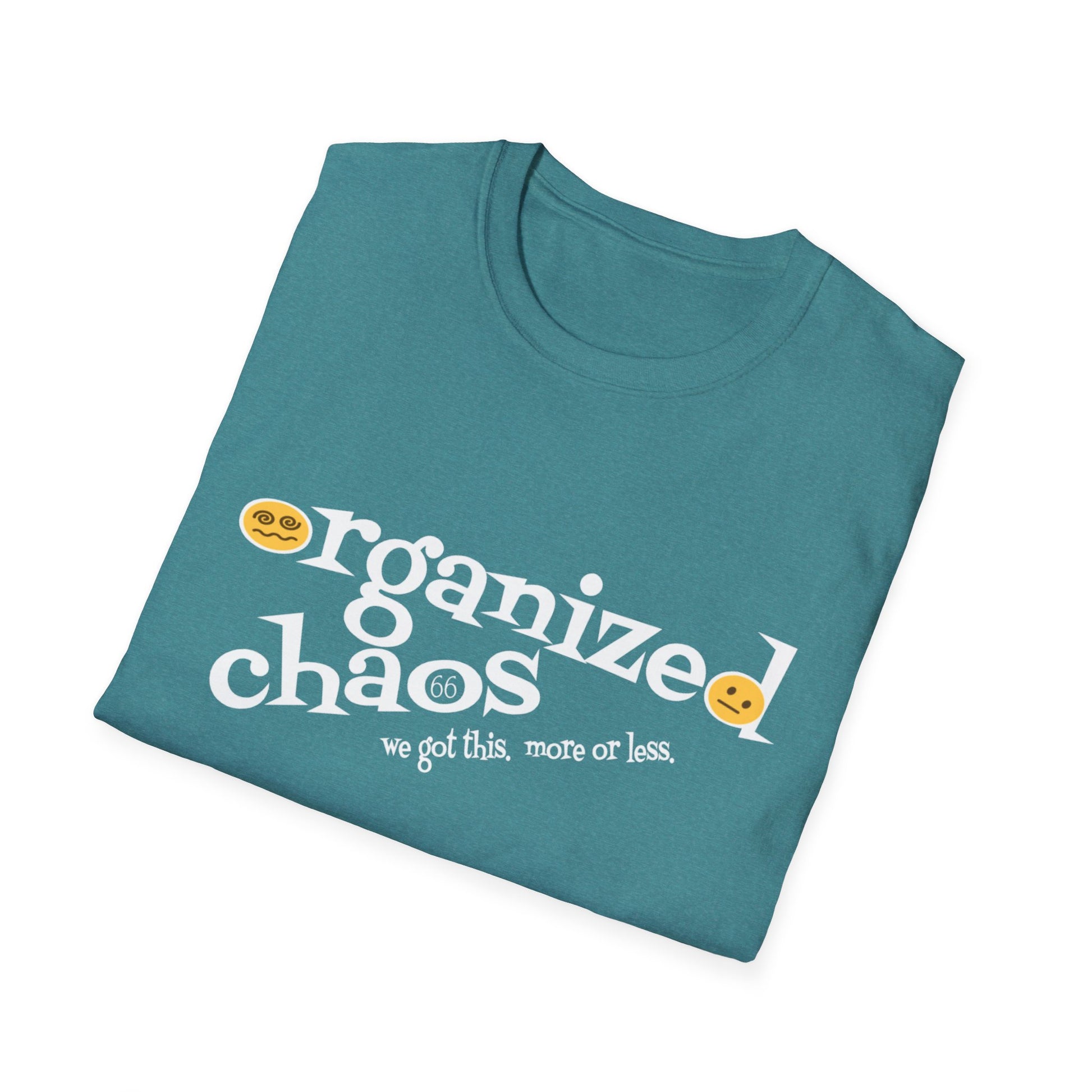 Organized Chaos Cotton Tee - 66 Percent