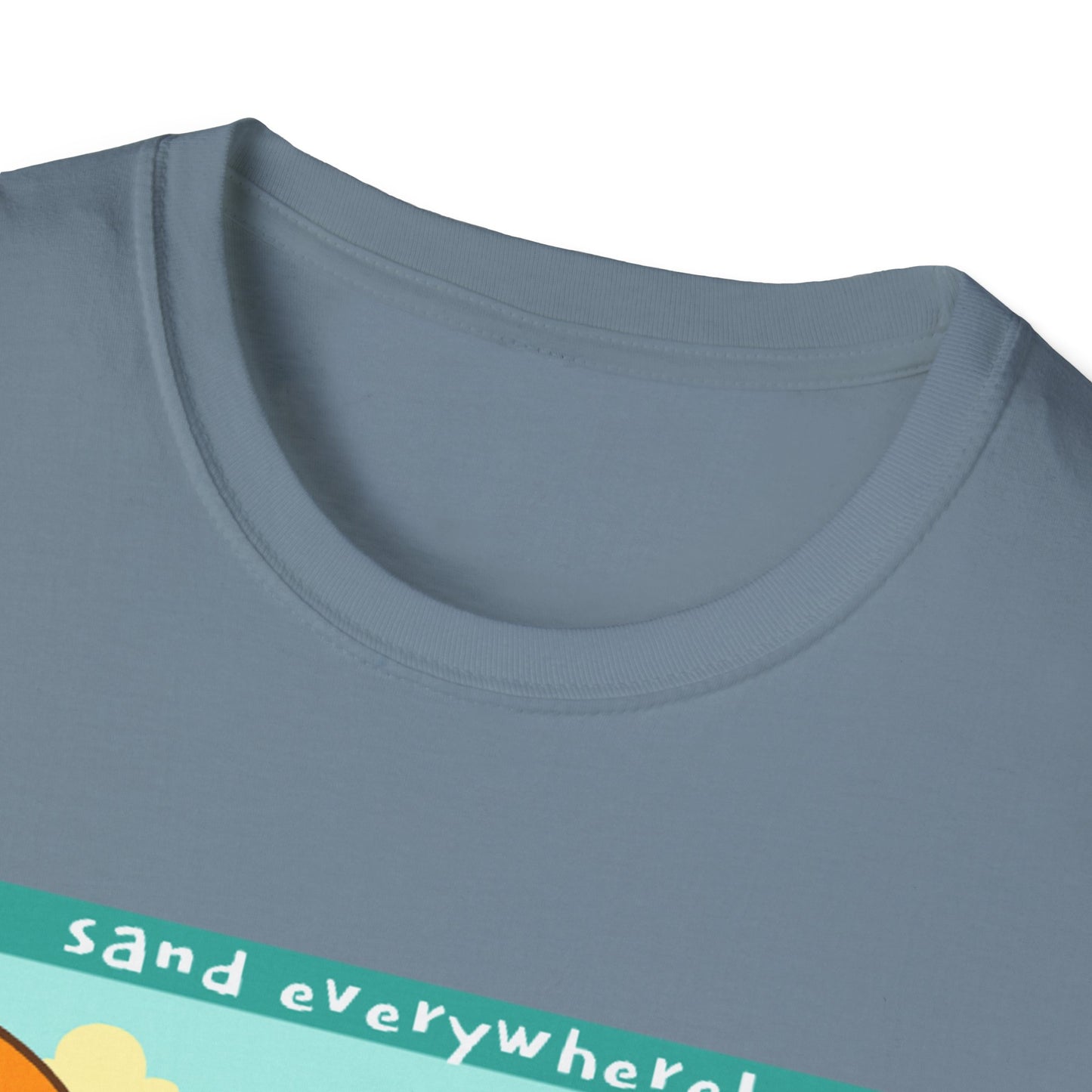 Beach Dad Buried Cotton Tee - 66 Percent