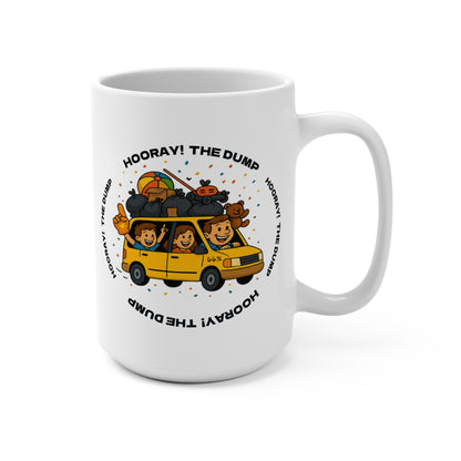 Hooray! The Dump Mug - 15 oz ceramic mug product image 3