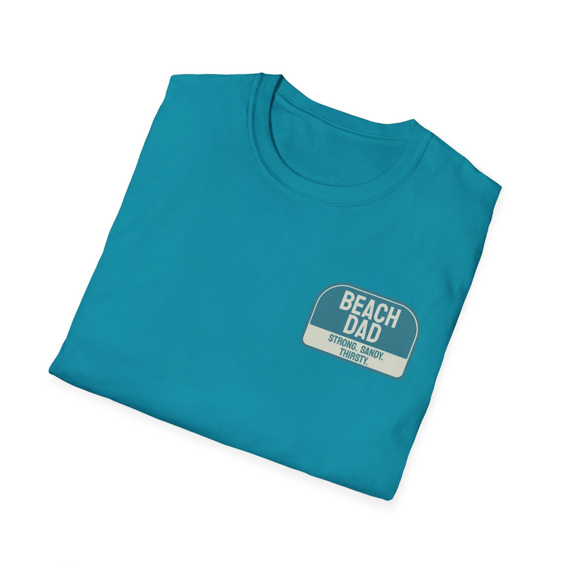 Beach Dad Logo Cotton Tee - 66 Percent