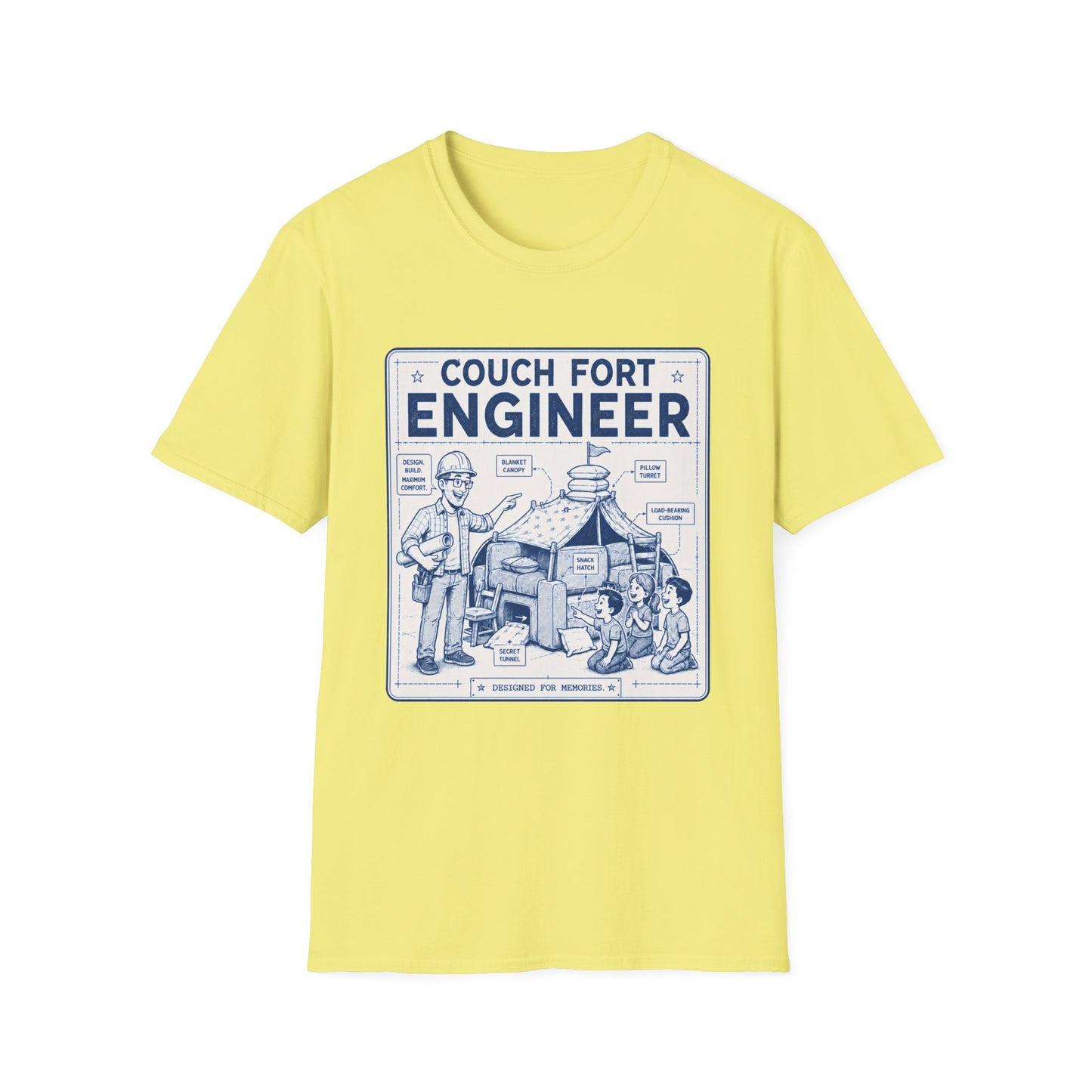 Overboard Dad Fort Cotton Tee
