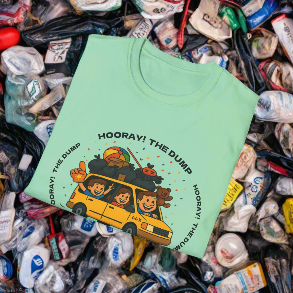 Hooray! The Dump Cotton Tee - 66 Percent