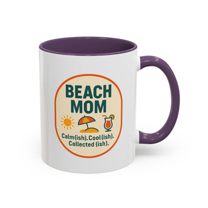 Beach Mom Anthem Mug - 66 Percent