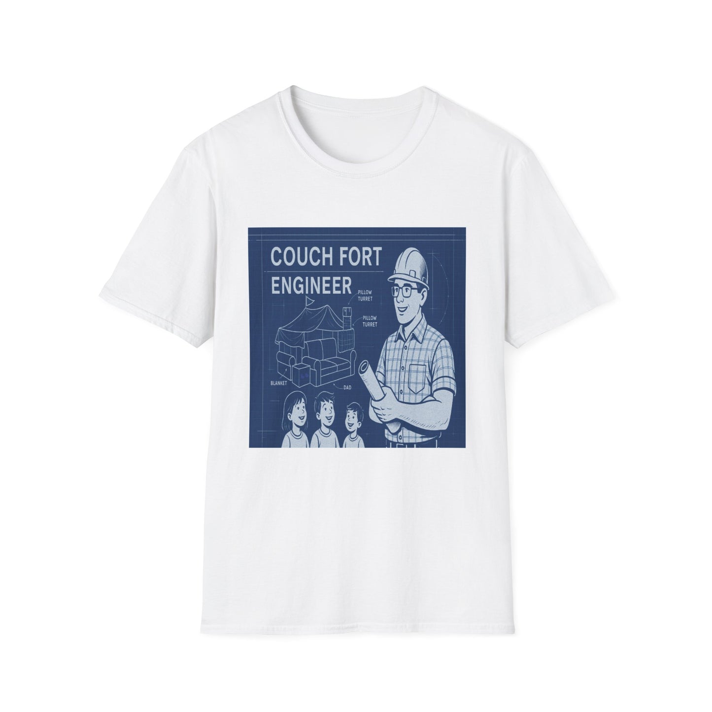 Overboard Dad Fort Cotton Tee - 66 Percent