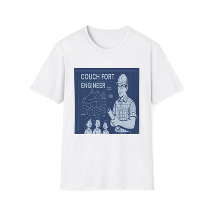 Overboard Dad Fort Cotton Tee - 66 Percent