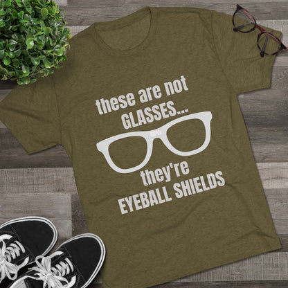 Eyeball Shields 66% Unisex Tri-Blend Tee