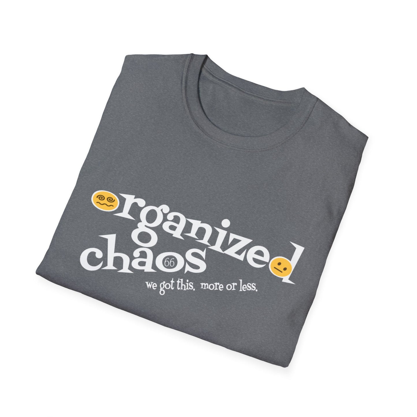 Organized Chaos Cotton Tee - 66 Percent