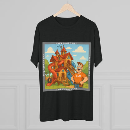 Overboard Dad Playhouse Tri-Blend Tee product view 20 - 66 Percent