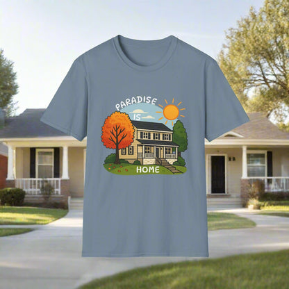 Paradise Is Home Cotton Tee - 66 Percent