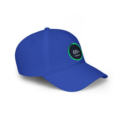 66% Charged Low Profile Baseball Cap - 66 Percent