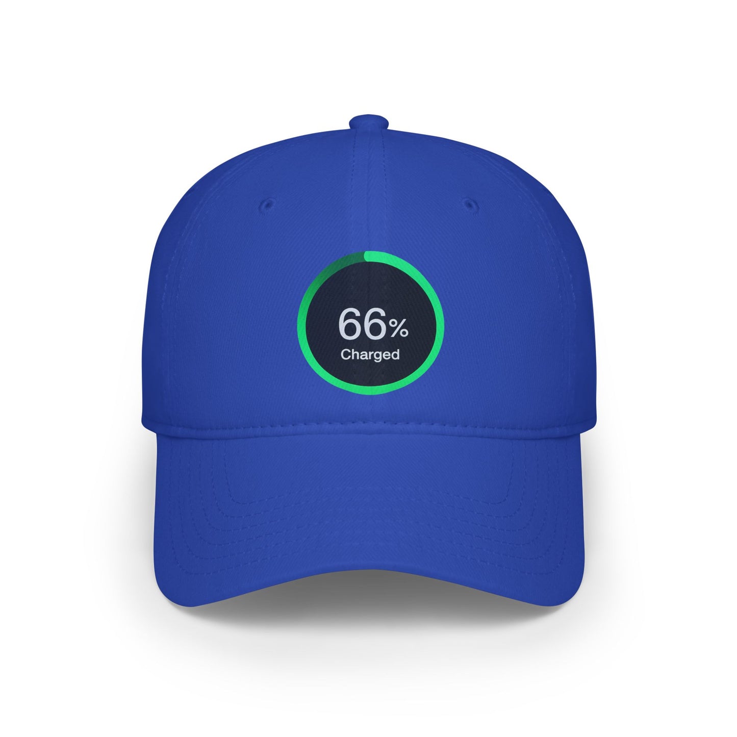 66% Charged Low Profile Baseball Cap - 66 Percent