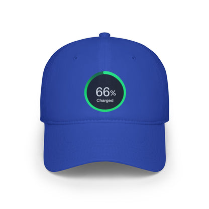 66% Charged Low Profile Baseball Cap - 66 Percent