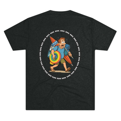 Beach Dad Logo Tri-Blend Tee