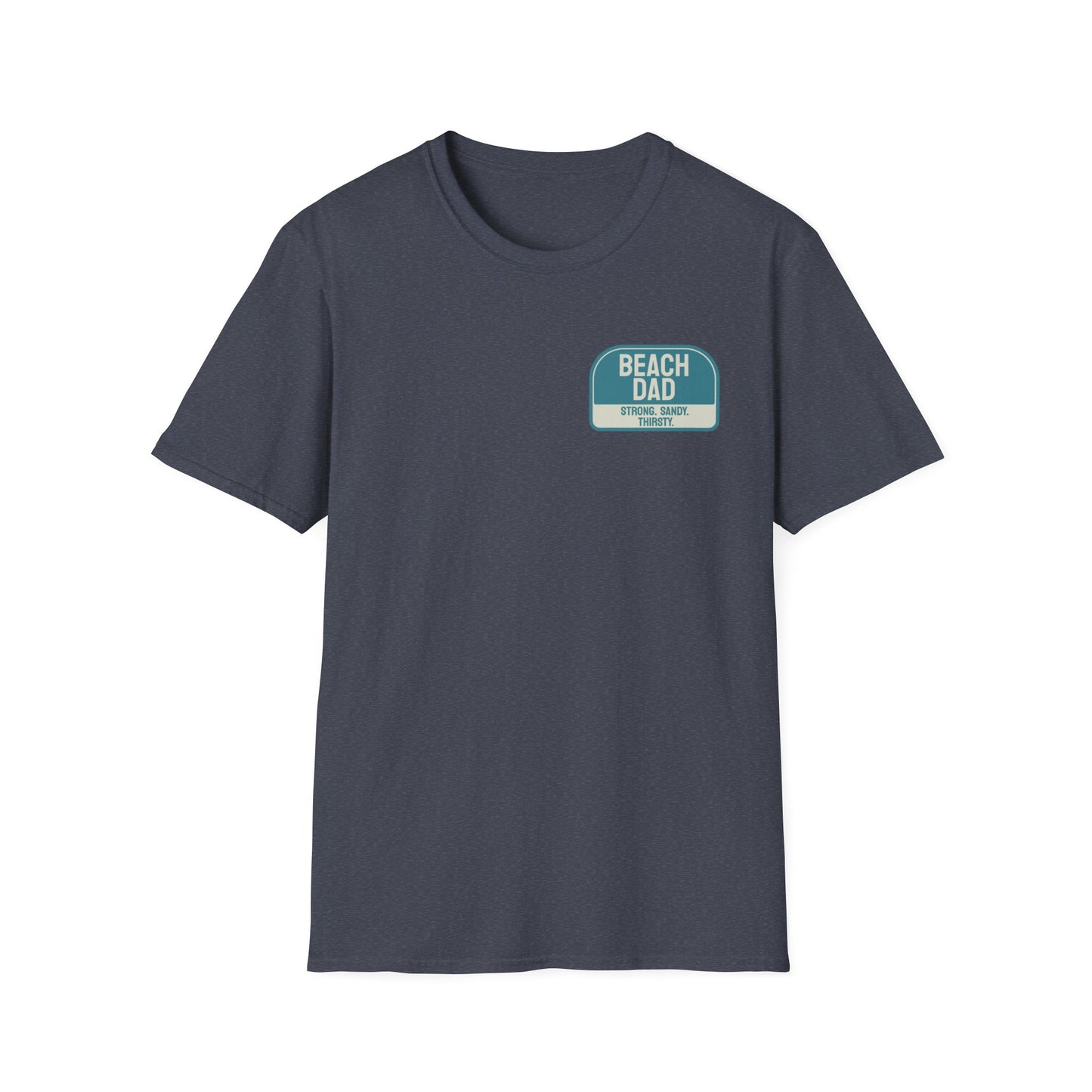 Beach Dad Logo Cotton Tee - 66 Percent