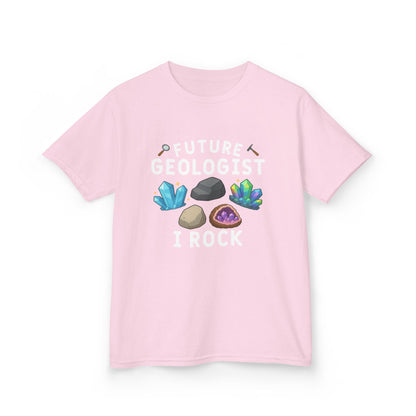 Future Geologist "I ROCK" Kids Tee - 66 Percent