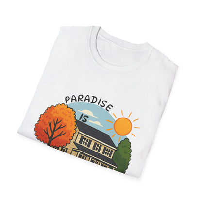 Paradise Is Home Cotton Tee - 66 Percent